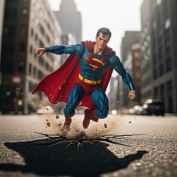 Superman action figure